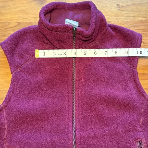 Patagonia Women's Synchilla Vest Dark Fuschia Small - Picture 6 of 8